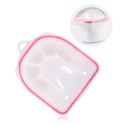 China Professional Salon Acrylic Nail Soaker Manicure Bowl for Nail Art and Gel Removal for sale