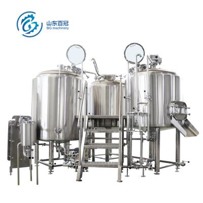 China Customized Beer Brewery 500L 1000L Brew Home Beer Equipment Beer Brewing Equipment for sale