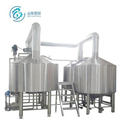 China 2000L Hotels Brew Beer Equipment Beer Machine Brewery Beer Factory Brewery for sale