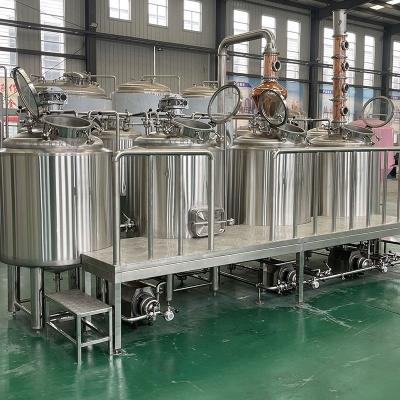 China Hotels Brewery Equipment 500L Turnkey Beer Brewery Craft Beer Brewing Equipment for sale