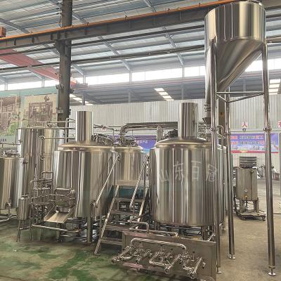 China Hotels 500L 1000l Turnkey Brewery Equipment Beer Brewery Craft Beer Brewing Equipment for sale