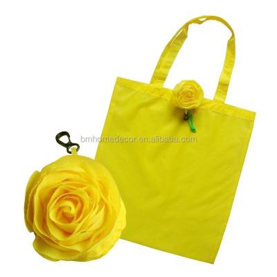 China Shopping Bag Favors/Door Gifts - Rose Foldable Bag/Rose Flower Shopping Bag/Rose Shape Foldable Shopping Bag (Wedding/Party/Events) for sale