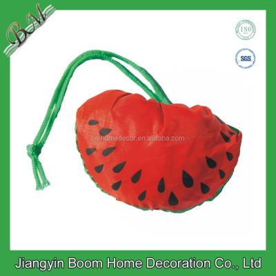 China Collapsible Shopping Bag Watermelon Shopping Bag /Melon Shopping Bag/Folding Melon Bag for sale