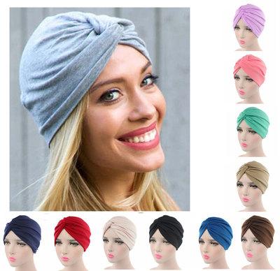 China Fashionable hijab turban craft turban jacquard cross hijab cotton LSY382 adult female hijab hat for sale