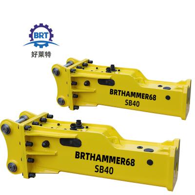 China Mini Excavator Hydraulic Breaker Equipment Excavator Breaker Hammer Crusher sb40 Excavator Rock Construction Breaker for sale