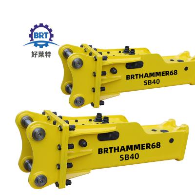 China BRIGHT Hydraulic Excavator Jack Hammer Chisel 68mm Hydraulic Hammer for sale