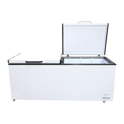 China Large Capacity Single-temperature Top Open Door Chest Refrigerator Horizontal Freezer Freezer for sale