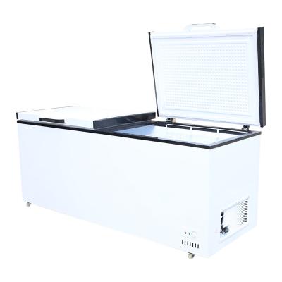 China Factory direct sales of Single-temperature double door glass display freezer for sale