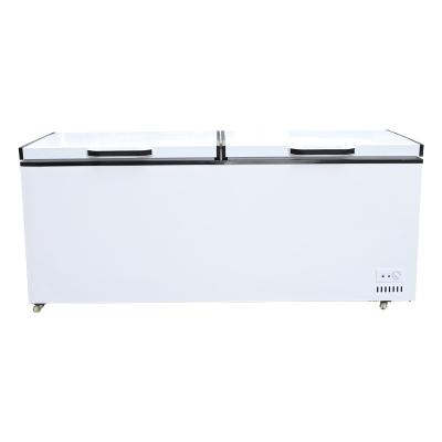 China Hot Selling Single-temperature Large-capacity Freezer Chest Fridge Commercial Horizontal Freezer Refrigerator for sale