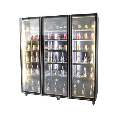 China Single-temperature Best-selling Bar Door Cellar Vertical Glass Wine Cabinet for sale