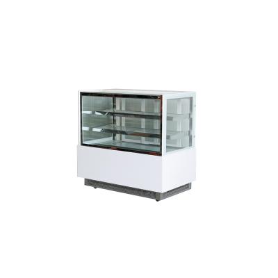 China 2021 Single-temperature Factory Promotional Manufacturing Right Angle Cake Display Cabinet for sale