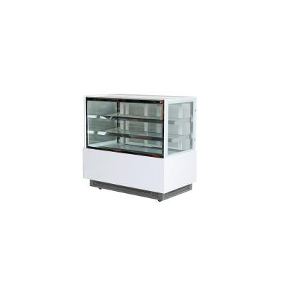 China CUSTOMIZED 2021 factory manufacture best-selling right angle cake display cabinets for sale