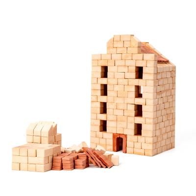 China Soft Small Architect-Hotel Ceramic Building Set With 362 Pcs STEM Educational Toy For 5 Year Old Children Great Gift for sale