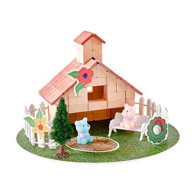 China Improve Child's Capacity Manual Mini Brick Building China Factory For Kids Educational Toys To Improve Hands-On Concentration And Ability Fun for sale