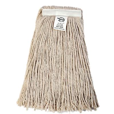 China Sustainable #A004 Thread Cotton Floor Cleaning Wet Mop 16oz for sale