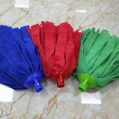 China EWG Viable 160 Grams Assorted Colors Mop Head Screw Band Microfiber Wipes for sale