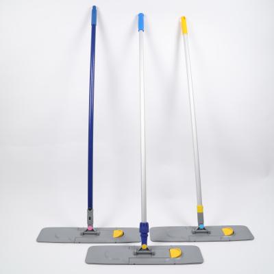 China #MSB-50CM Durable plastic flat dust mop frame with magnet lock system. for sale