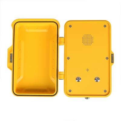 China Aluminum Alloy Die-Casting SIP Direct Line Outdoor Telephones IP67 Hands Free Waterproof Phone With Two Group Numbers for sale