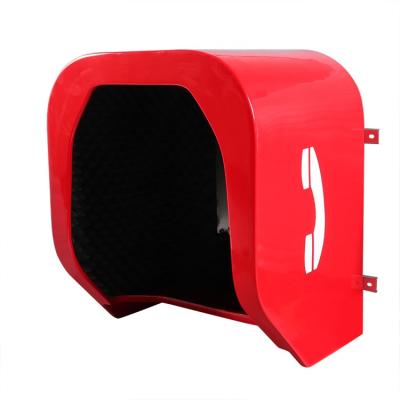 China Up to -25dB Public Telephone Acoustic Booth, - 25dB Sound Proof Telephone Booth, Exterior Soundproofing Hood for sale