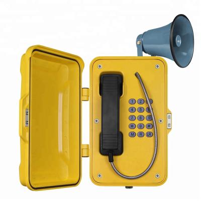 China Industrial Telephone Network Backup VOIP Broadcasting Telephone With External Ringer JR103-FK-H for sale