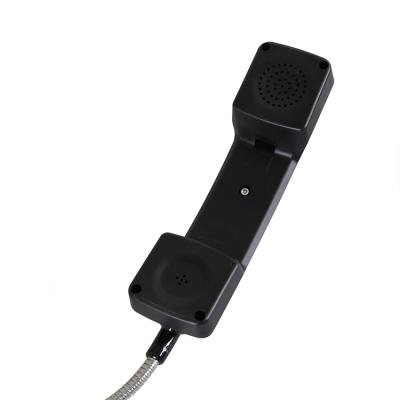 China ABS Anti-vandal Public Telephone Handset , Stainless Steel Tethered Telephone Handset for sale