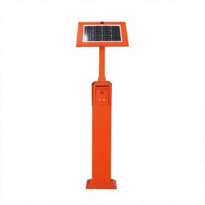 China Solar Powered Roadside Emergency Telephone , Roadside Emergency Call Box With Solar Panel for sale