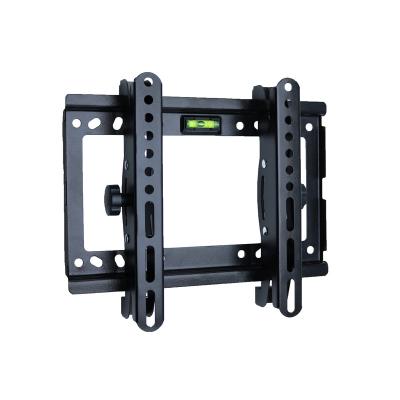 China Cold Rolled Steel Factory Manufacturer TV Wall Bracket Tilt 30 Degree For 14