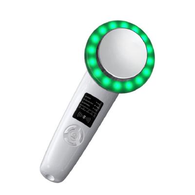 China Portable Ultrasonic 3 in 1 Handheld EMS Body Fat Cellulite Burner Face Lift Slimming Massager for sale