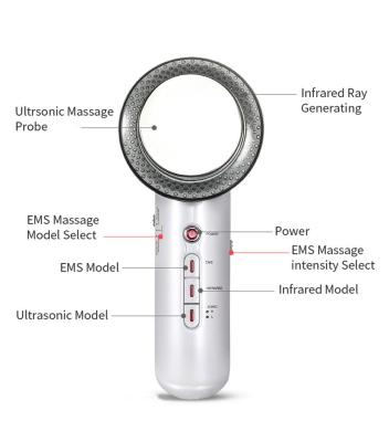 China 2020 Anti-Puffiness Tone And Lift Facial Device With Face New Arrival Hot And Vibration EMS Multifunction Massager for sale