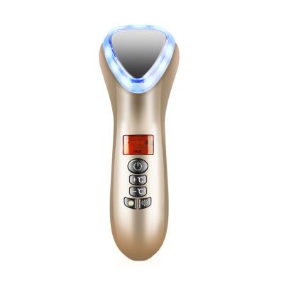 China Deepen RTS 2021 Shrink Skin Tightening Sonic Vibrating Facial Skin Care Device Hot And Cold Device for sale