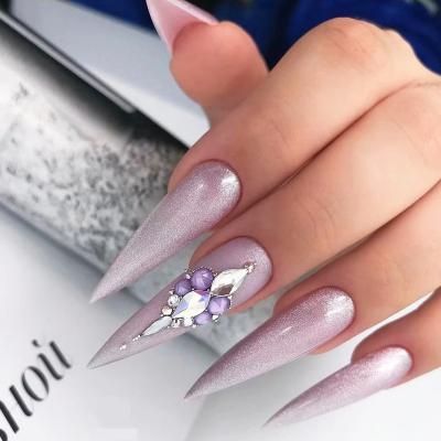 China 2022 DIY Nail Decorations For Nail DIY Tip Art Accessories Support 3D Shape Decoration Alloy Gold Bear Nail Charm Stickers for sale