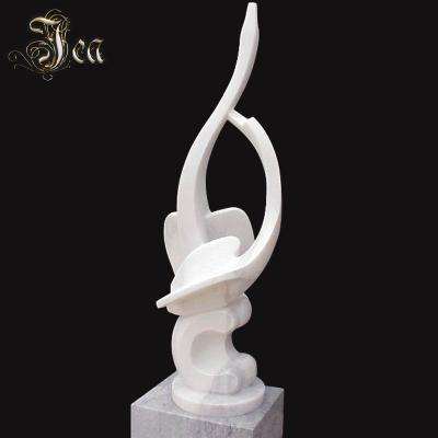 China Western Outdoor Modern Marble Garden Art Stone Sculpture Abstract for sale