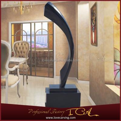 China Large modern abstract stone sculpture in western garden house for sale