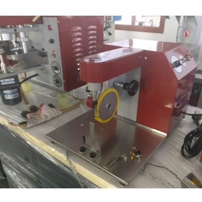 China Garment shops speed control machine leather bag belt edge machine unilateral oiling brushing leather leather processing machine for sale