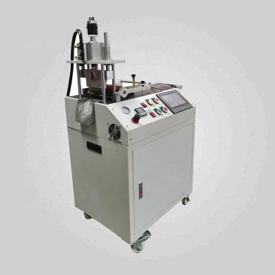 China Cut Ribbon Xinqiu 8080C Rotary Slitter Various Edge Cutter Ultrasonic Rotary Non-Yellow Webbing Ribbon Slitter for sale