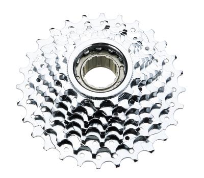 China Universal Bike Parts 7 Speed ​​12-28T Bike Threaded Freewheel Bicycle Flywheel for sale