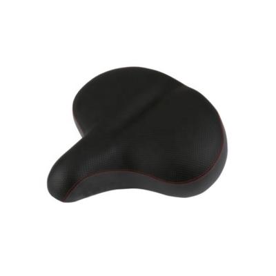 China Simple Comfortable Bicycle Parts Bike Leather Saddle Bike Seat Saddle for sale