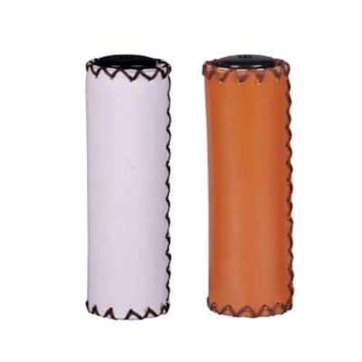 China Good portable handlebar grips bike parts 100mm foam and PU bicycle grips for sale