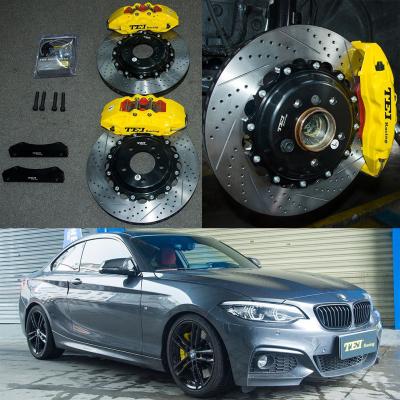 China 2 Series F22 BMW Big Brake Kit For 18 Inch Car Rim Front 6 Piston Caliper Brake Kit To Fit Auto Brake System for sale