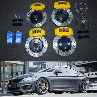 China BBK Brake Kit For BMW 4 Series F36 18 Inch Car Rim Front 6 Piston And Rear 4 Piston Brake Kit Auto Brake System for sale