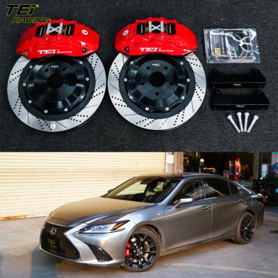 China Front Big Brake Kit 6 Piston Caliper With 378x32mmrotor BBK Auto Brake System For Lexus ES260 19 Inch Car Rim for sale