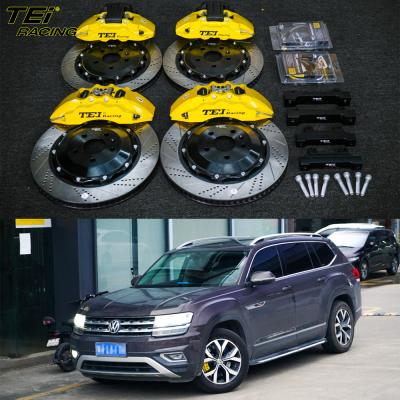 China Front 6 Piston And Rear 4 Piston Caliper BBK Auto Brake System For Volkswagen Atlas 19 Inch Rim for sale