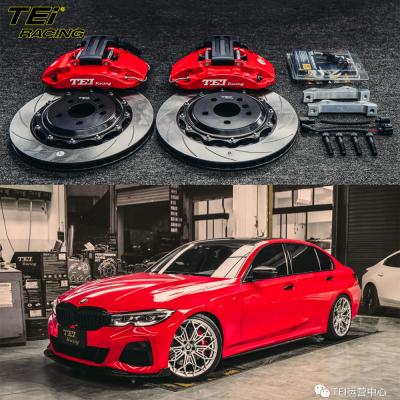 Chine Kit de freinage arrière 4 Piston étrier avec rotor 355 * 32 mm BBK système de freinage automatique Pour BMW série 3 G20 20 pouces jante de voiture à vendre