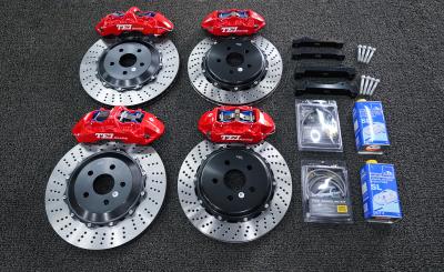 China Six Piston Jeep Big Brake Kit , TEI Racing Performance Car Parts for sale