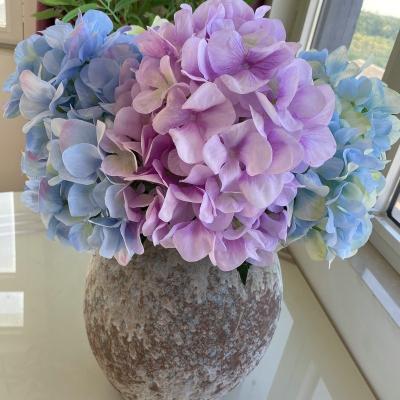 China Home.Party.Restaurant.Bar.Hotel.Wedding High Quality Wholesale Hot Sale 5 Heads Cloth Artificial Hydrangea for Vase Wedding Party Home Decoration for sale