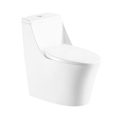 China Cistern High End European Style Bezel Armrest Hidden Ultrathin Design On Both Sides WC Ceramic Toilet Bowl for sale