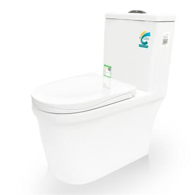 China Modern Design Color Bathroom Concealed Flush Tank Water Saving White Siphon Ceramic Toilet for sale