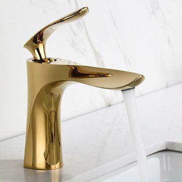 China Wholesale Cheap Sanitary Ware Modern Hot Selling Luxury Gold Design Bathroom Basin Faucets for sale