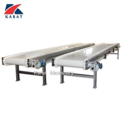 China Heat Resistant Bottom Ash Sand Powder Material PU Inclined Belt Conveyor Price for sale