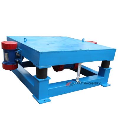 China Cement Mold Concrete Concrete Mold Vibrator Table Concrete Vibrating Equipment for sale